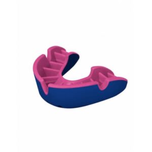 Opro Silver Match Level Mouthguard - Bubblegum Flavour Burst
