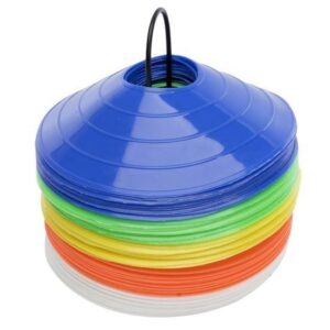 Flat Marker Cones 50x on stand